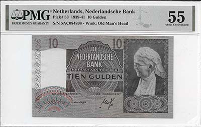 10 gulden 1940 Emma